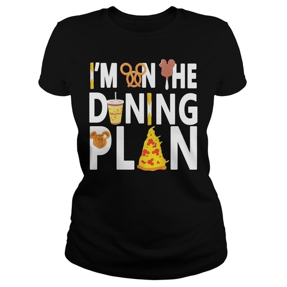 Disney Parks I’m On The Dining Plan Navy - Picture 5 of 5